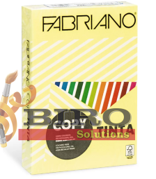 Hîrtie colorată A4 FABRIANO Tinta Banana, 80 gr/m2, 500 foi, pastel, galben deschis
